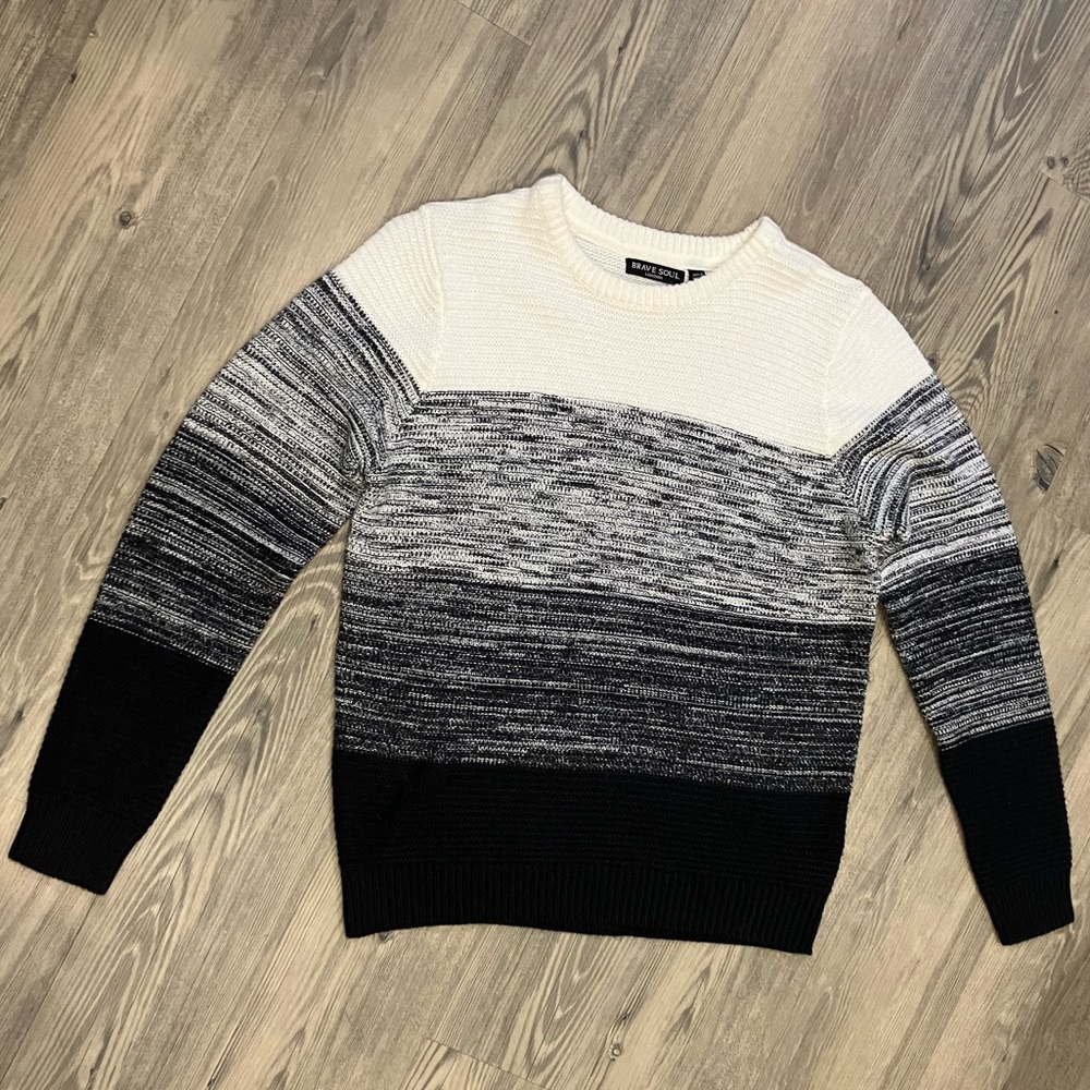 Black and White Sweater